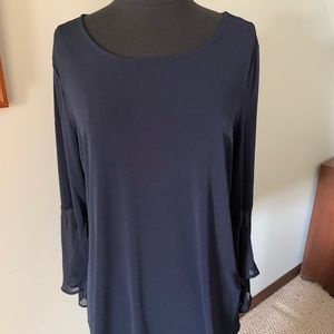 Premise Studio Navy Blouse Size medium